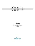 Ágata: for string orchestra. Op. 28.